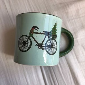 holiday bike mug